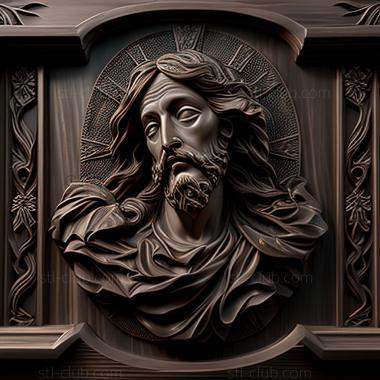 3D model st jesus (STL)